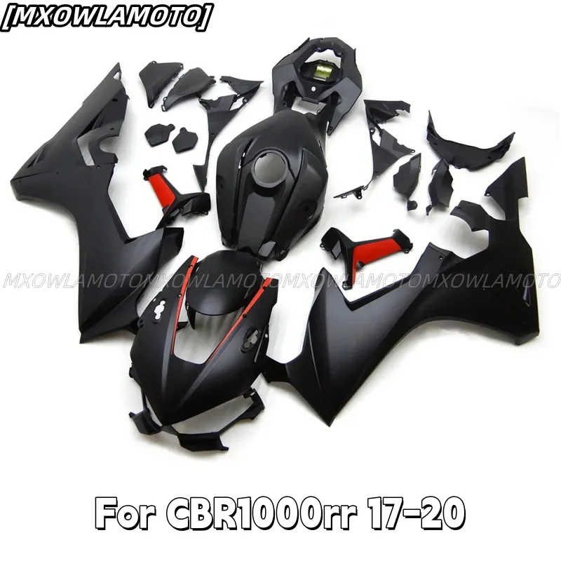 For CBR1000 RR CBR 1000 RR 1000RR 2017 2018 2019 matte black painted Components Bodywork Fairing Injection Molding Cowl Body