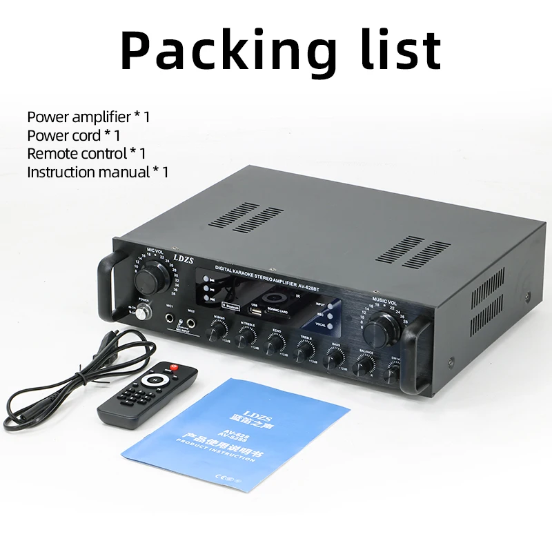900 واط بلوتوث الصوت مكبر كهربائي HiFi أمبير المتكلم 12 فولت/220 فولت AV أمبير المتكلم التحكم عن بعد لسيارة المنزل مربع الرقص 5.1 Cha