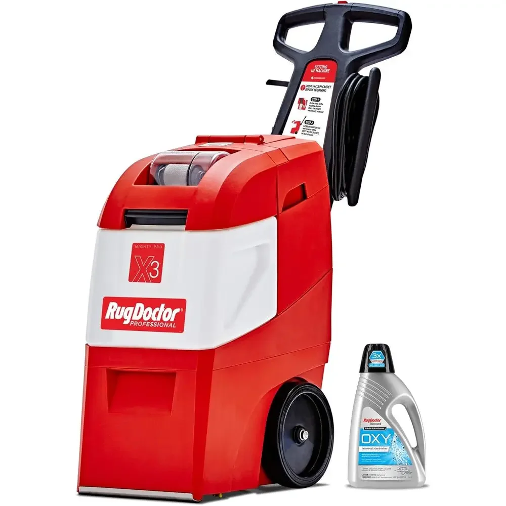 

Мощное средство для чистки красных ковров - 48 унций. Спрей-скраб и экстракционная формула для глубокого удаления грязи