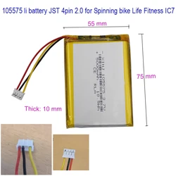 3.7V 5000mAh 18.5Wh U985472 Rechargeable Li-Polymer Li Lithuim Battery 105575 JST 4Pin  For  Life Bike
