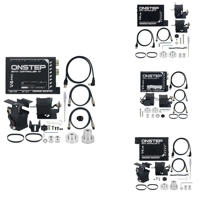 

【Superdeals】Onstep Equatorial Mount V4 Upgrade Kit Biaxial Tracking Astronomical Accessory