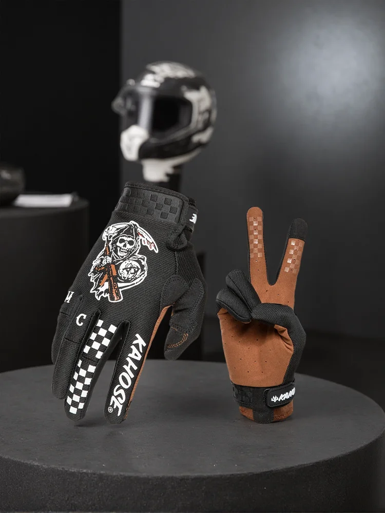 AliExpress FASTGOOSE KAHOSE Unisex Motorcycle Gloves MX MTB Accessory Breathable Lightweight for Fitness Cycling Training Sports Running Gloves