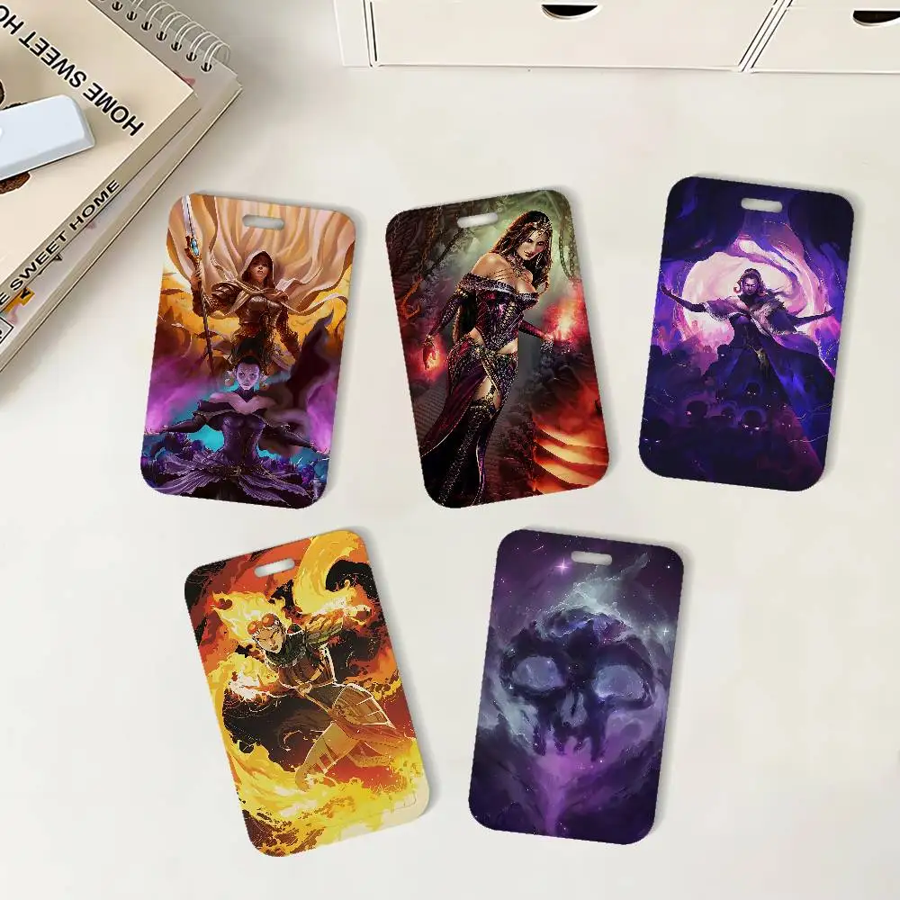 Game M-Magic The G-Gathering ID Badge Holder With Lanyard Neck Strap For Office School Name Card Credentials Case