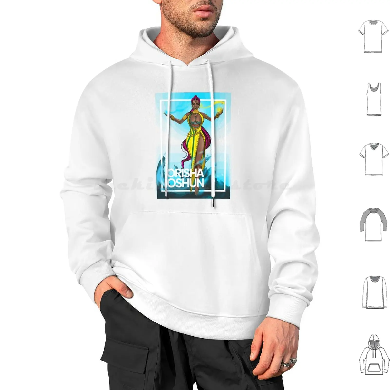 

Orisha Oshun Hoodies Long Sleeve Orisha Oshun