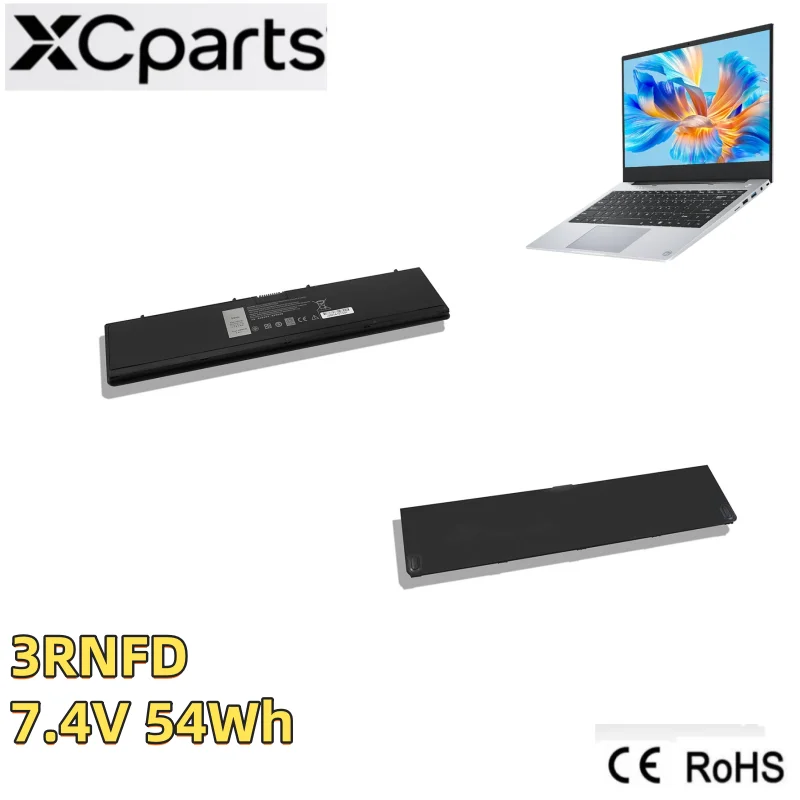 

New 7.4V 7100mAh 54Wh 3RNFD Battery Laptop For Dell Latitude 14 E7440 E7450 E7420 Series Notebook V8XN3 34GKR 0G95J5 451-BBFV