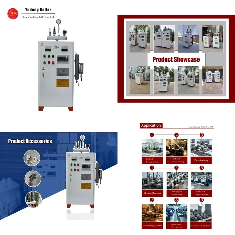 Electric Steam Boiler Turbine Driven Generator