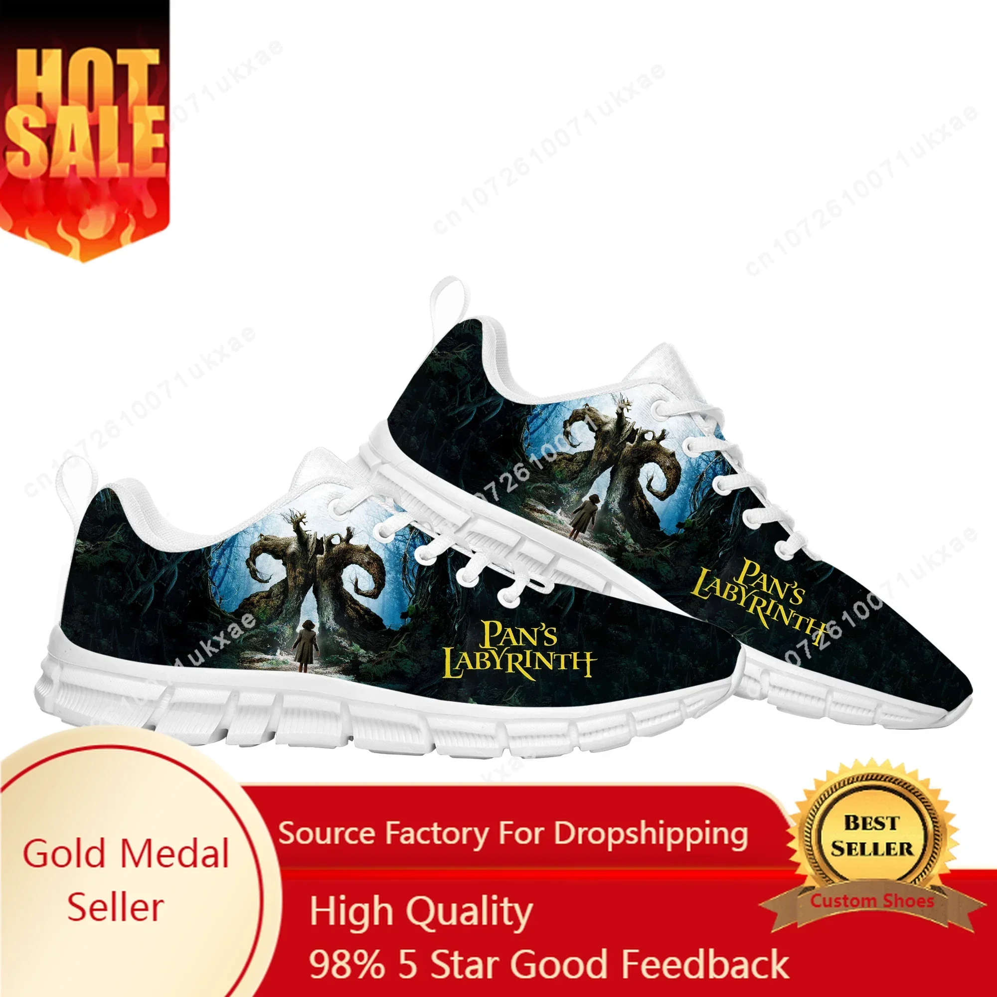 

Pans Labyrinth Movie Sports Shoes Mens Womens Teenager Kids Children Sneakers High Quality Casual Sneaker Couple Custom Shoes