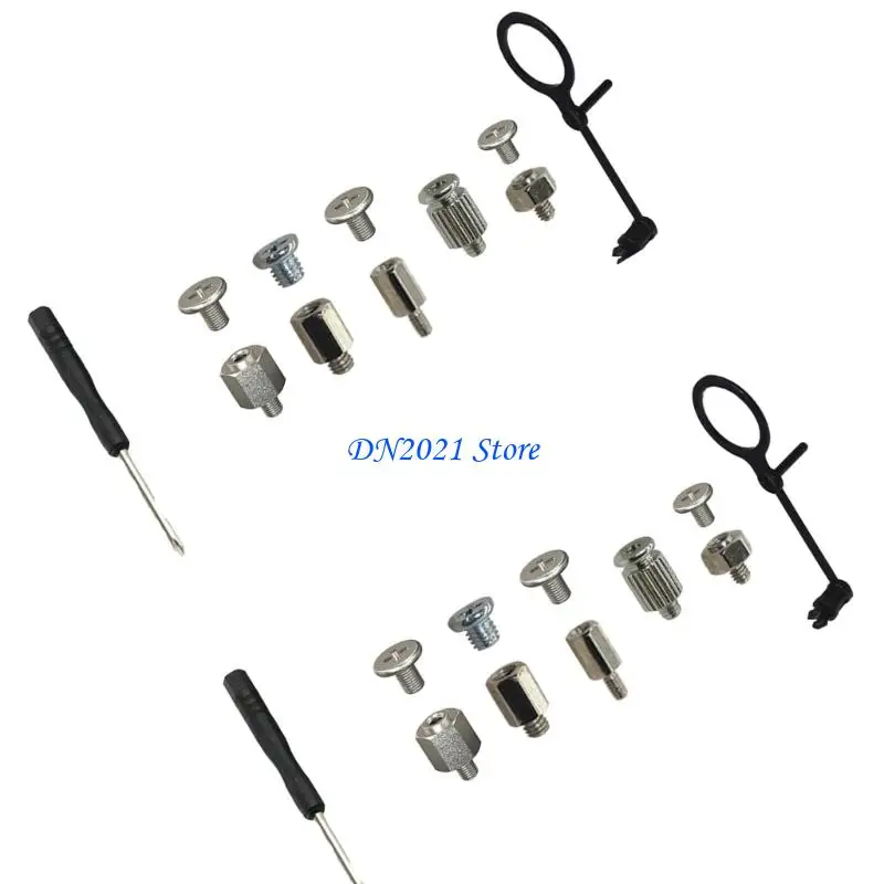 

F3KE Universal M.2 SSD Mounting Screws Set for Multiple Motherboard Brands Screws
