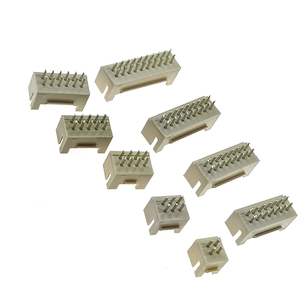 10Sets PHB 2.0MM 2/3/4/5/6/7/8/9/10pin PHB2.0 Connector Plug Male + Female + Crimps