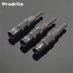 Pivoting Bit Tip Holder Hex Magnetic Ring Screwdriver Bits Drill Hand Tools Drill Bit Extension Rod Quick Change Holder