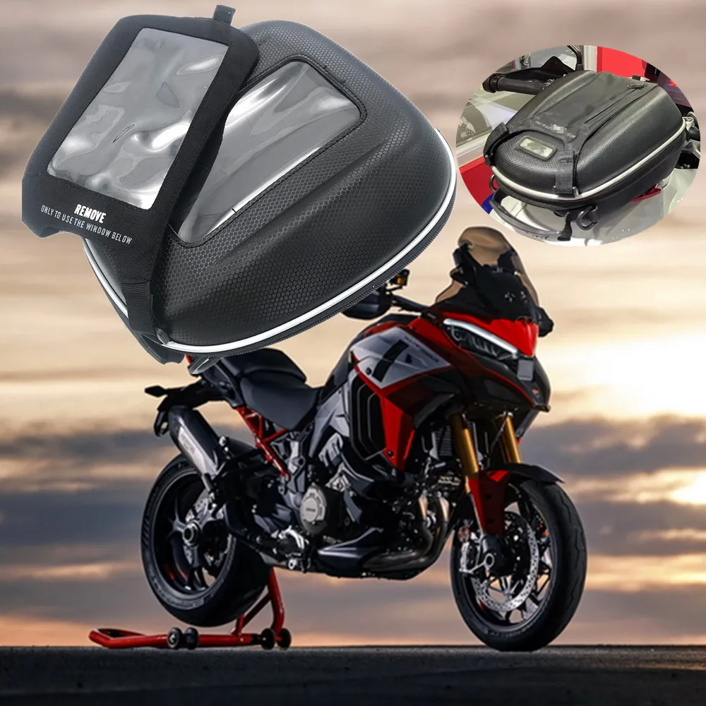 

Motorcycle Fuel Tank Bag For Ducati Multistrada V4 950 1200 1260 S 1200 DVT Enduro Waterproof Navigation Racing Bag