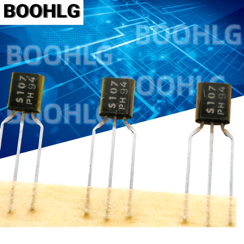 5PCS BS107 S107 TO-92 N-Channel Small Signal MOSFET, New Original Field Effect Transistor