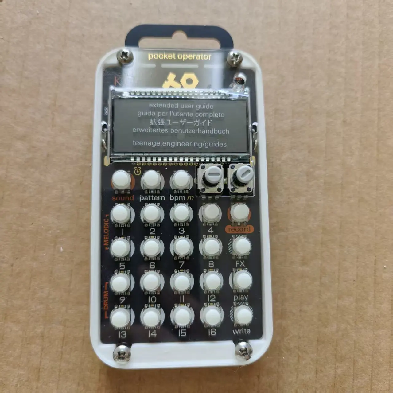 Shock Dust Proof Travel Protector Case Cover For Teenage Engineering Pocket Operator PO-33 PO-32/35/20/28/24/16/14/12