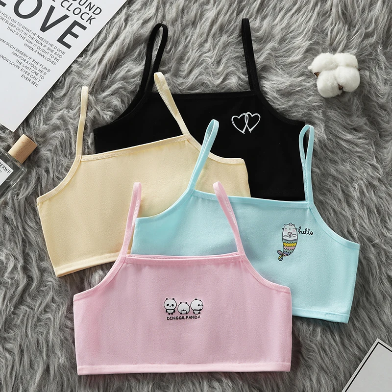 Children's Underwear Development Stage Primary School Student 10 Year Old 11 Girl Child Small Vest Girl Stage 1 Bra Girl