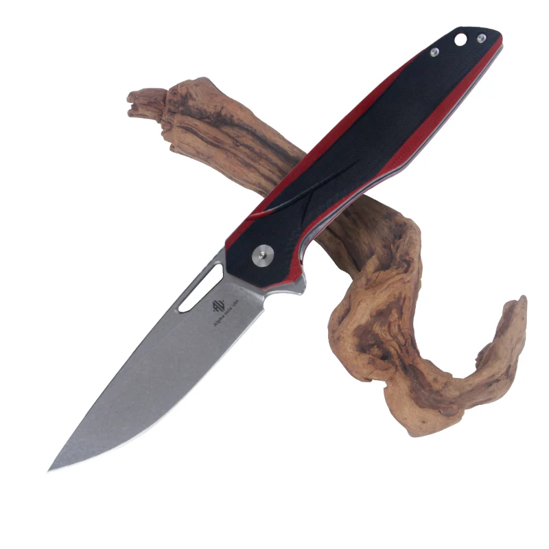 

Складной нож для улицы, снаряжение для выживания EDC — ручка G10, лезвие из нержавеющей стали, портативный нож для фруктов для кемпинга