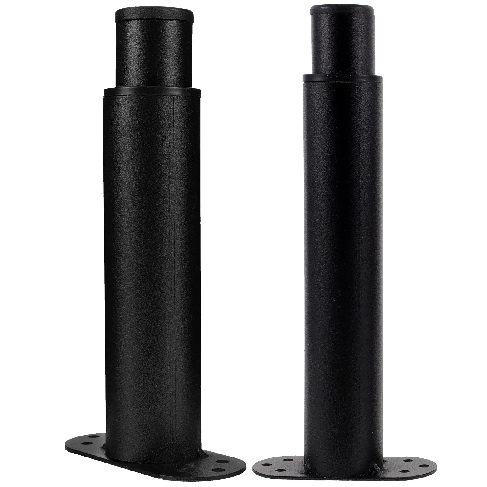 2pcs Bed Support Legs Adjustable Height T-Shaped Metal Base For Bed Frame Center Slat Reinforcement Furniture Legs Replacement