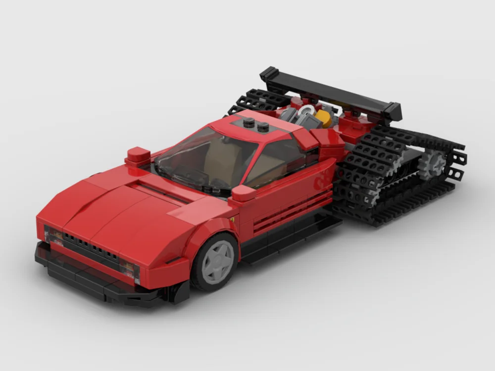 

Building Block Car Model 348 Parts City Speed Champion 1989 Classic Racing Toy For Boys Christmas Gift Idea