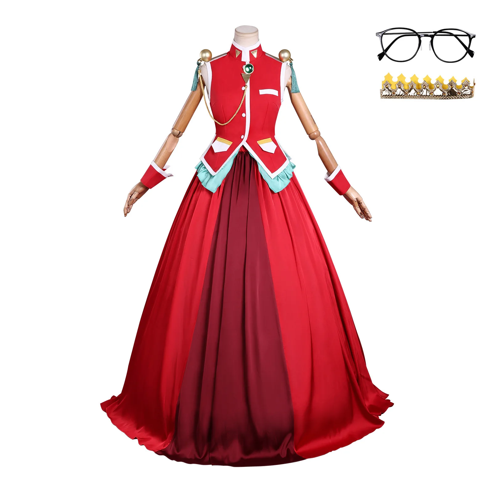 

Revolutionary Girl Utena Himemiya Anthy Cosplay Costume Anime Character Halloween Masquerade Performance Clothing for Women