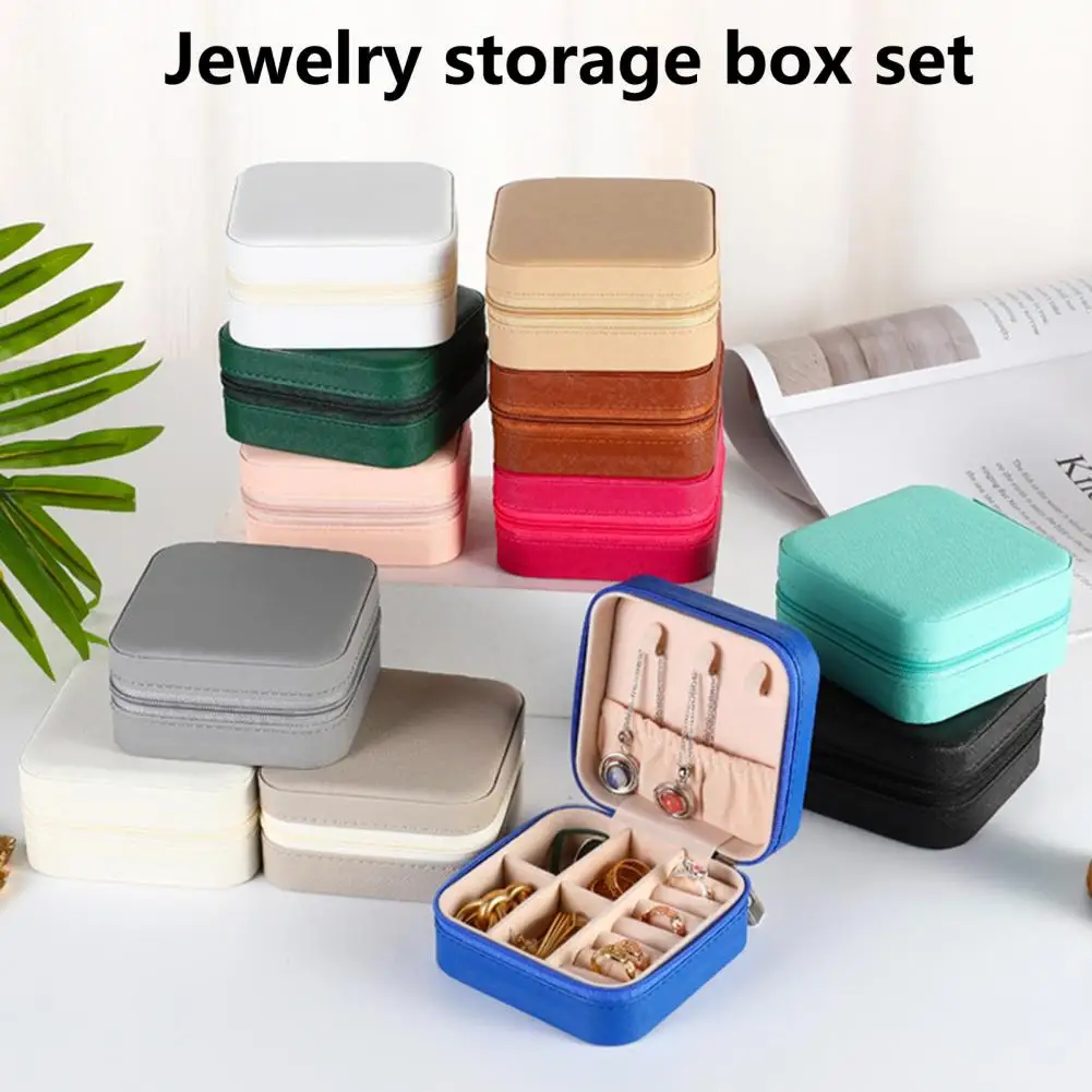Schmuck Aufbewahrung sbox nützliche wasserdichte Schmuck Aufbewahrung halter tragbare Halskette Ring Schmucks chale für Schlafzimmer