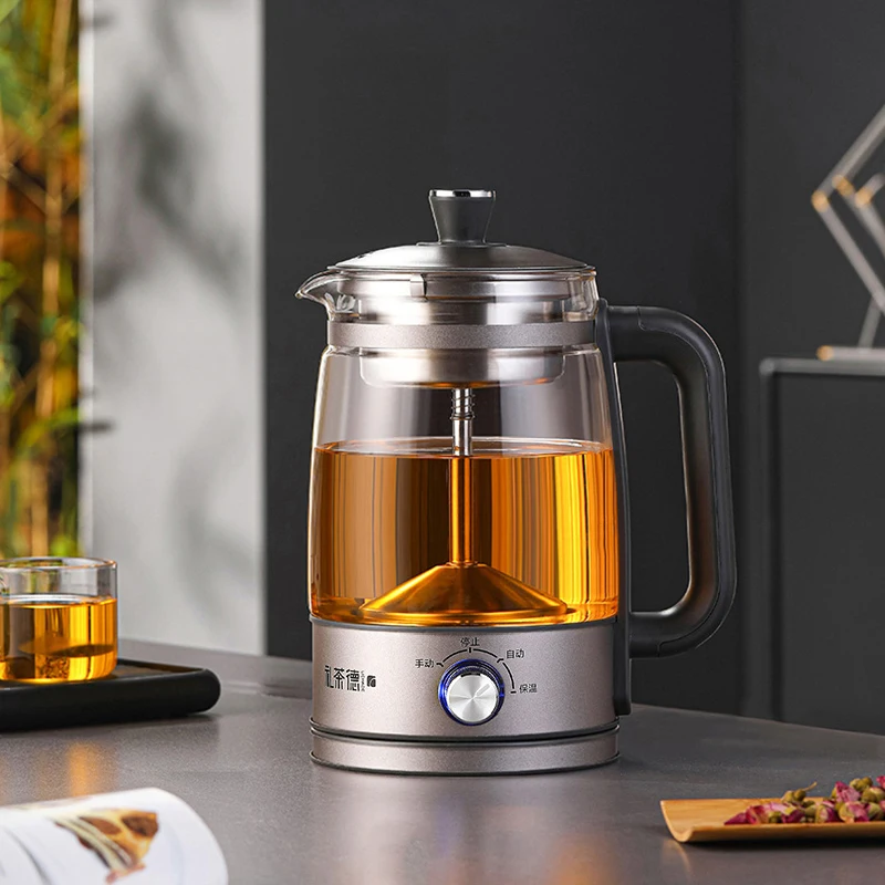 110 V/220 V Waterkoker Automatische Stoom Spray Theepot met Filter Multifunctionele Glazen Theepotten Thermo Pot Thuis koken Waterkoker