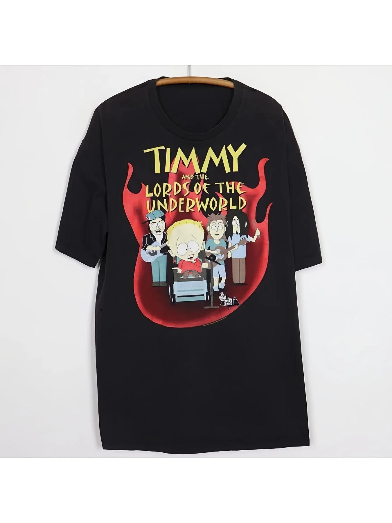 Men's' Timmy and the Lord of the Underworld 'T-shirt Iconic music print T-shirt suitable for fans, machine washable casual gift