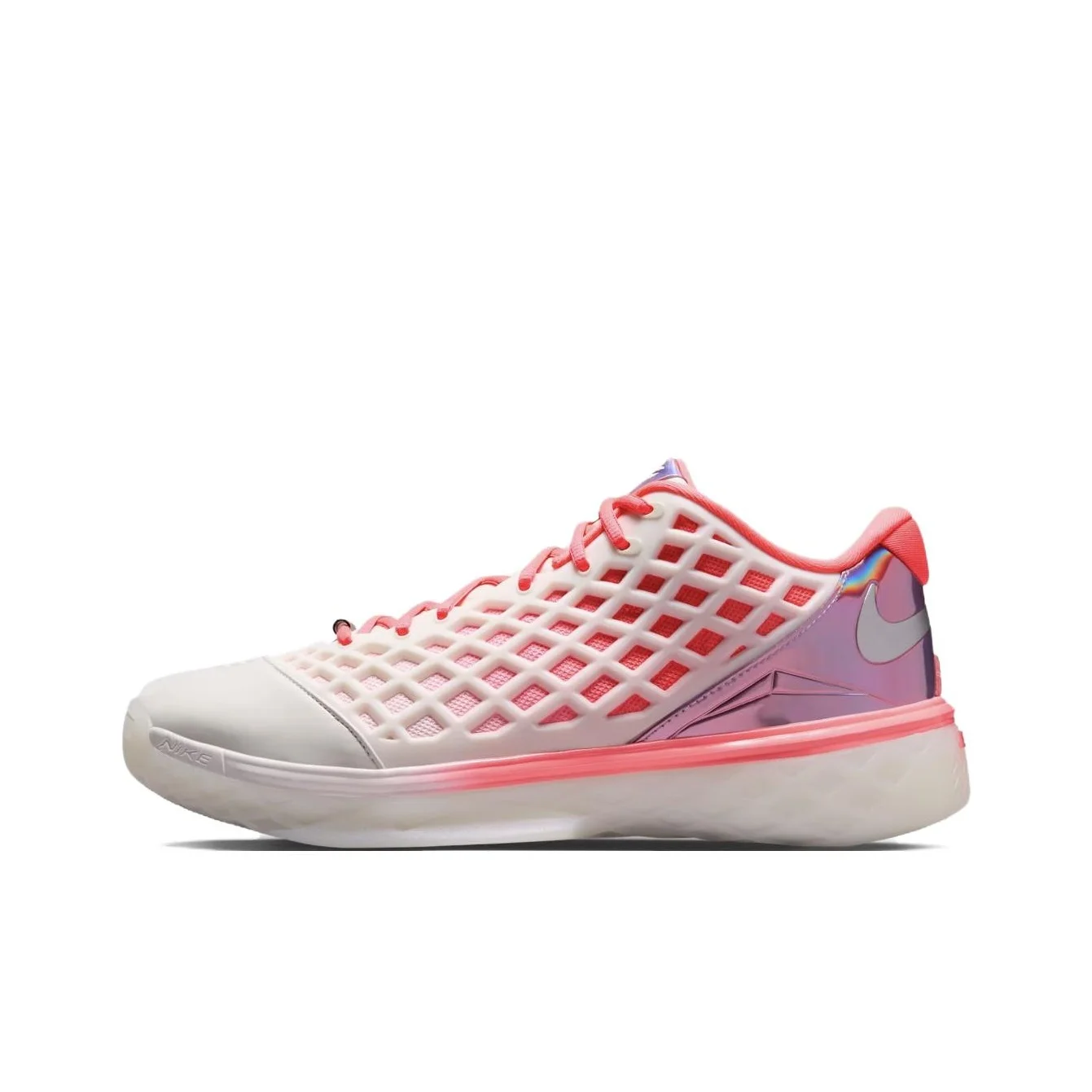 Nike Zoom Kobe 3 Basketball Shoes Unisex Low Top White Red Pink IQ3917-100