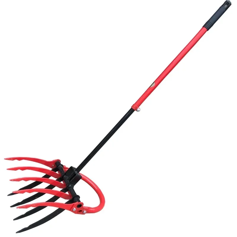 Garden Soil Turners Soil Rake Farm Tools Fork Flowers and Vegetables Soil Turners for Household Use