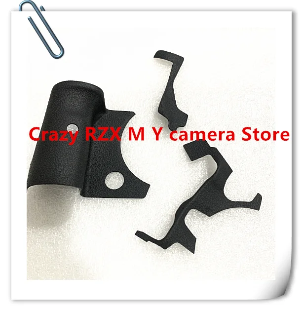 A Set New original Body grip rubber (Handle+left side+Thumb) repair parts For Canon EOS R5 SLR