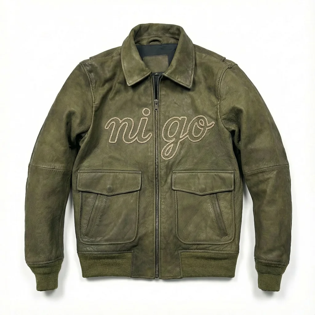 

NIGO Men's Distressed JacketSoft Fabric Comfort Fit Perfect for Autumn Winter Streetwear Casual Outings Daily #NIGO9535Z