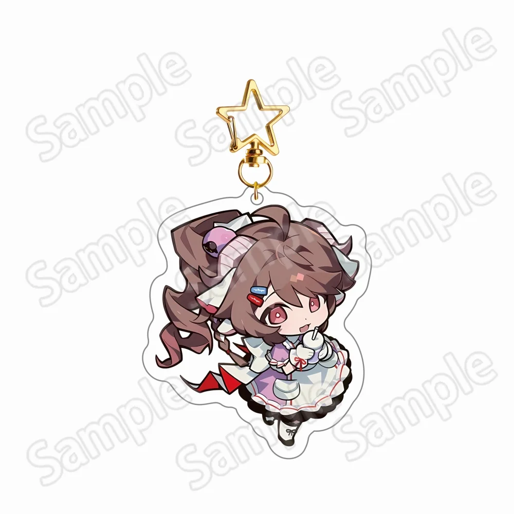 Arknights: Endfield Ardelia Chen Qianyu Wulfgard 6-10cm Acrylic Stand Keychain Desktop Decor Game Collectible Gift