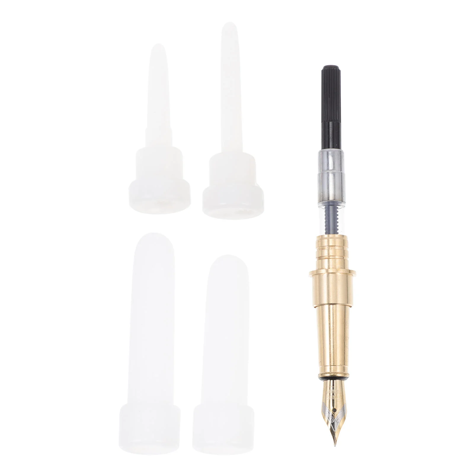 

Creative Fountain Pen Silicone Mold Set Reusable Premium Material Epoxy Pen Mold Brass Ink Home Store Studio Making