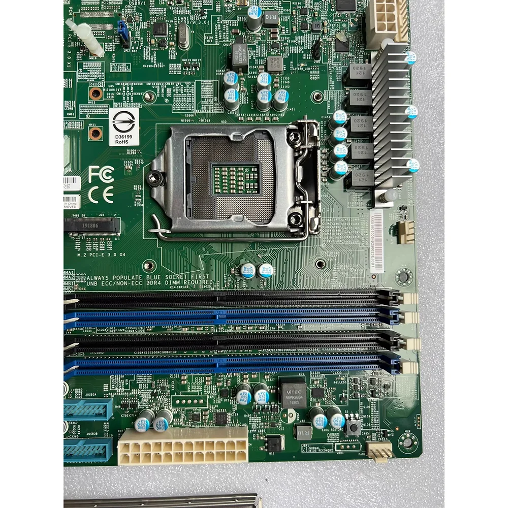 X11SAE One-way Server Motherboard C236 1151 Support E3-1200 V5 CPU Fully Tested Good Quality