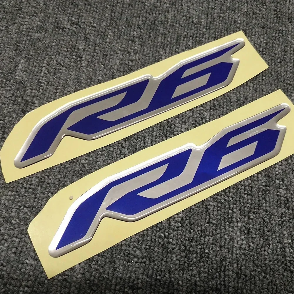 Fit yamaha YZF-R6 yzfr6 motorrad aufkleber yzf r6 tank pad aufkleber aufkleber aufkleber schutz verkleidung emblem abzeichen logo r6 knie 2015-2020