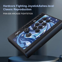 PXN-008 Fighting Joystick For Ps4/Ps3/Xbox One/Nintendo Switch Pc Controller Arcade Game Fight Stick King Of Fighters