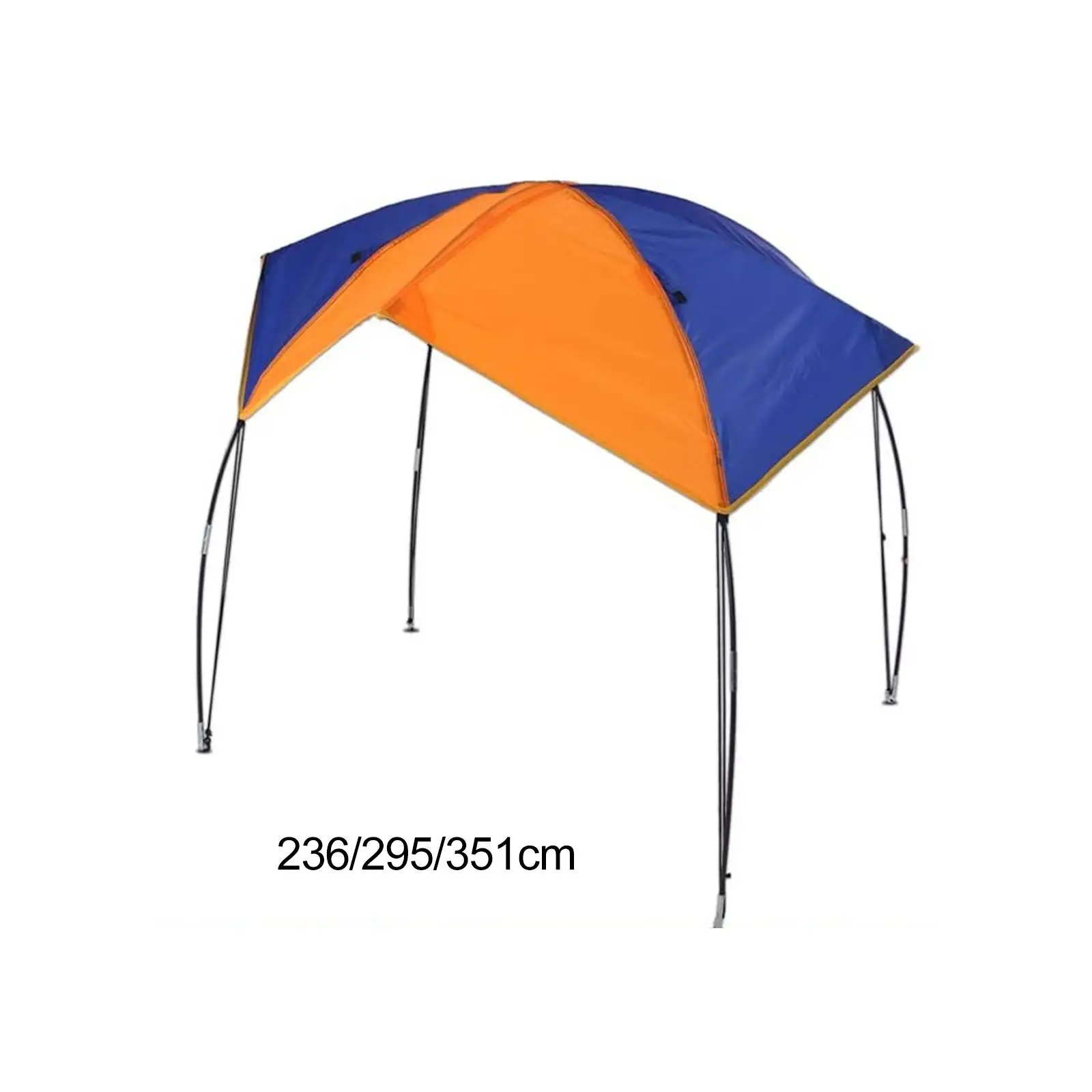 Boat Shade Inflatable Kayak Sun Awning Waterproof Foldable Tent Top Cover
