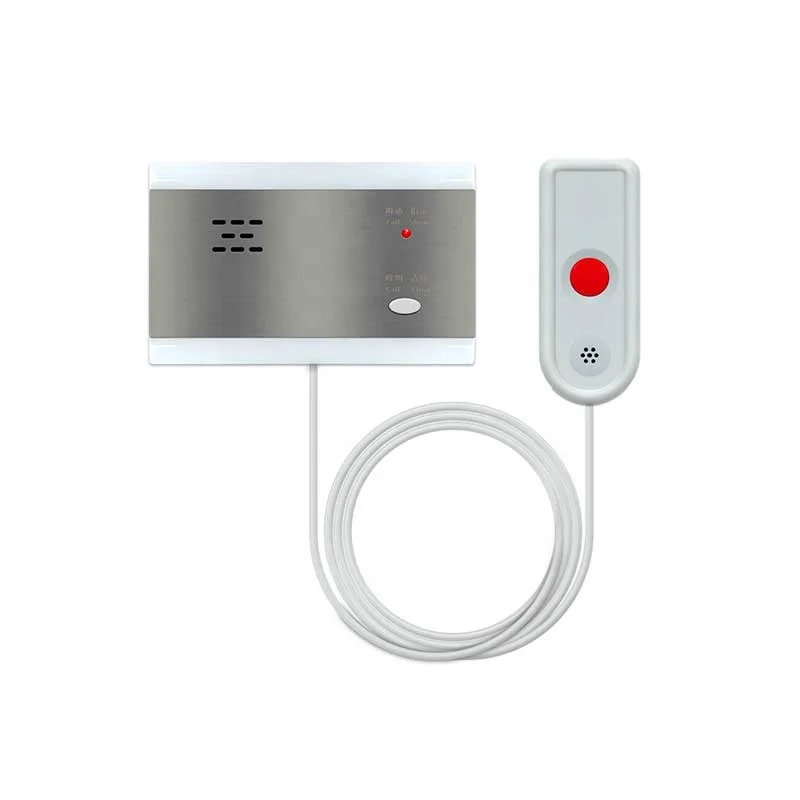 JIANTAO JT-D2 Aluminium Alloy Wired Panic Call Button Caregiver Nurse Calling System For Clinic Hospital Nursing Home