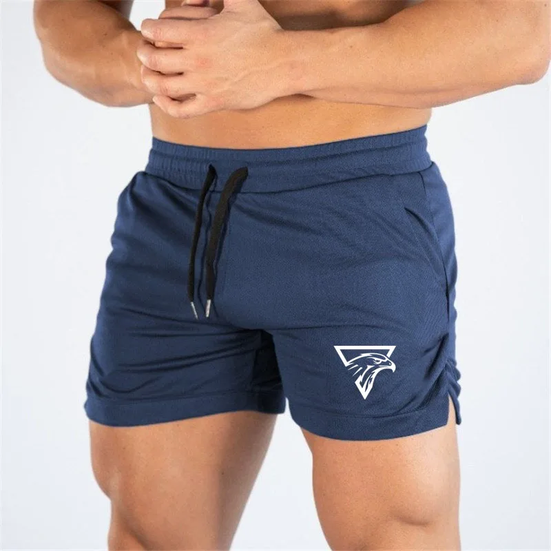 Shorts de prancha respirável masculino, maiô surf masculino, shorts de treino fitness, calça curta estampada casual, moda praia, novo