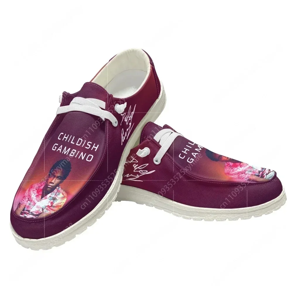 Childish Music Gambino Awaken My Love Casual Shoes Flat Shoe Men Woman Breathable Outdoor Lightweight Footwear Custom Made Shoes