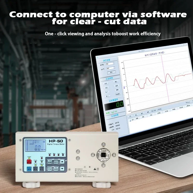 

HP-10/HP-20/HP-50/HP-100 Цифровой измеритель крутящего момента Высокоточная электрическая отвертка-ключ Тестер крутящего момента Измеритель крутящего момента 5,8 Вт 220 В