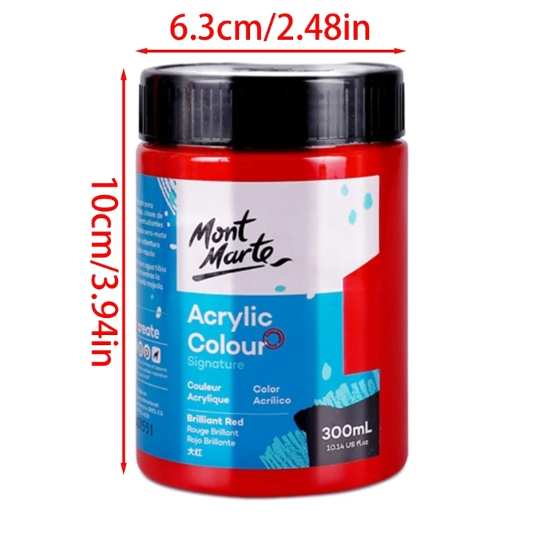 طلاء أكريليك معدني أصباغ غنية مقاومة للماء، غير سامة للفنانين الذين يرسمون على الحائط الخشبي والنسيج روك آند كرافت R9UA