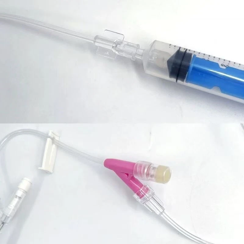 Disposable IV Infusion Extension Tube Ordinary IV Extension Tubing Medical Micro Pump Connect Line Sterile Individual Packing