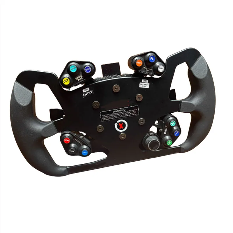 Simulated Racing Car Steering Wheel Aluminum Alloy Universal 70mm Equation /GT Steering Wheel For FANATEC Thrustmaster