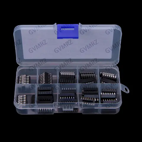 6Values 48PCS 74LS00  74LS32 74LS86 DIP-14 Integrated Circuit DIP IC Combination Kit 74LS02 74LS04 74LS08 Component