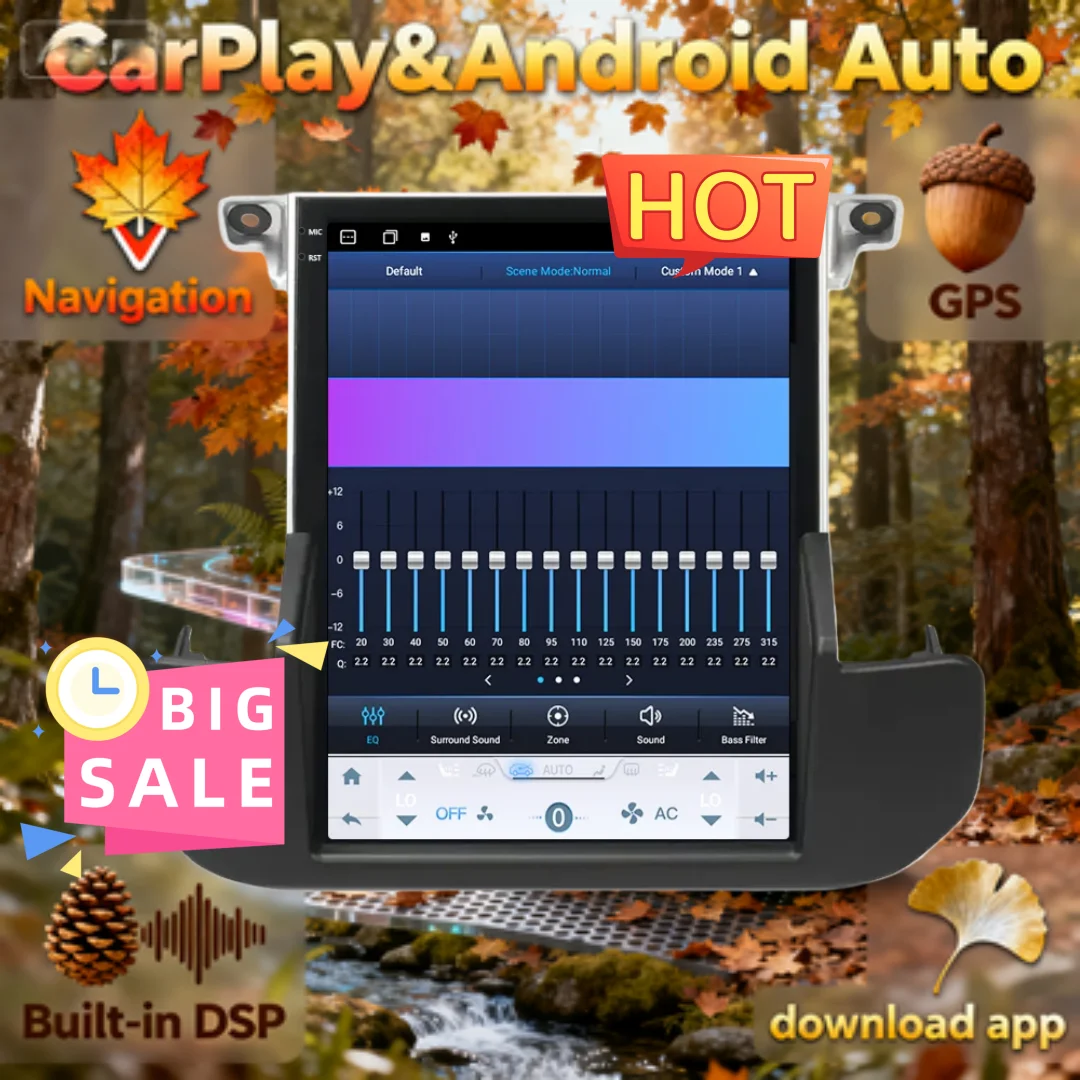 

Wireless Carplay Car Radio For Land Rover Discovery 4 LR4 2010-2016 Android 14 Auto Multimedia Player GPS Navigation DSP