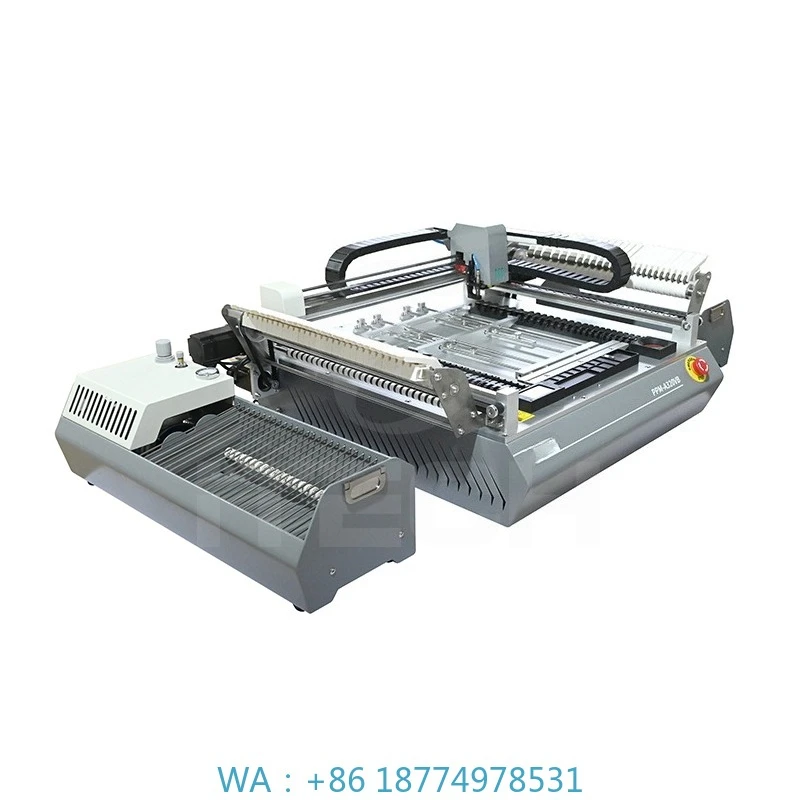 Automatic Pick and Place Machine Smd for PCB Assembly LinePPM-A320VB Desktop SMT Pick and Place Machine LED Making Machine