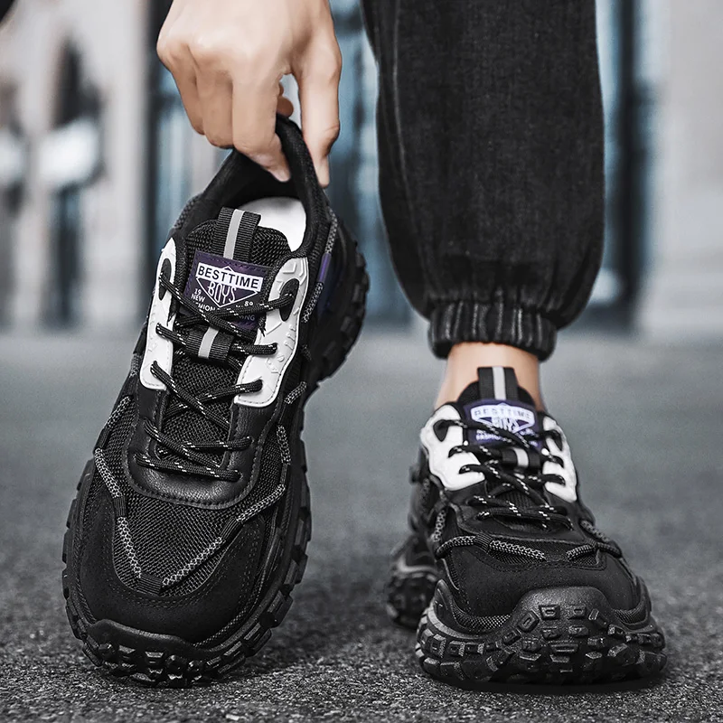 أحذية رياضية كاجوال للرجال أحذية رياضية صيفية قابلة للتنفس أحذية ركض شبكية خارجية مضادة للانزلاق أحذية رياضية مريحة للركض والمشي