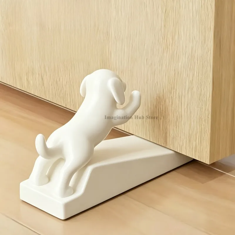 3D Printing Creative Dog Door Stopper, Anti Slip and Windproof Door Obstruction, No Need To Drill Holes To Fix Door Wedges
