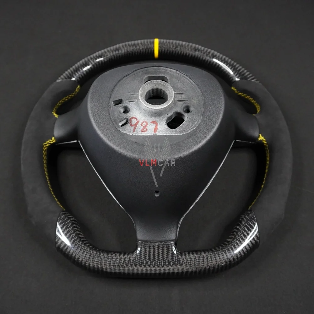 Carbon Fiber Steering Wheel for Porsche 911 Turbo Carrera S 991 992 997 Replacement Modification Interior Upgrade Customize