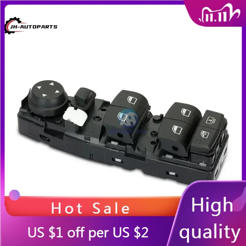 

Car Window Button New Power Window 61319218481 Main Switch Control For BMW 340i 320i 328i 335i F30 F35 F80 M3 2012-2014