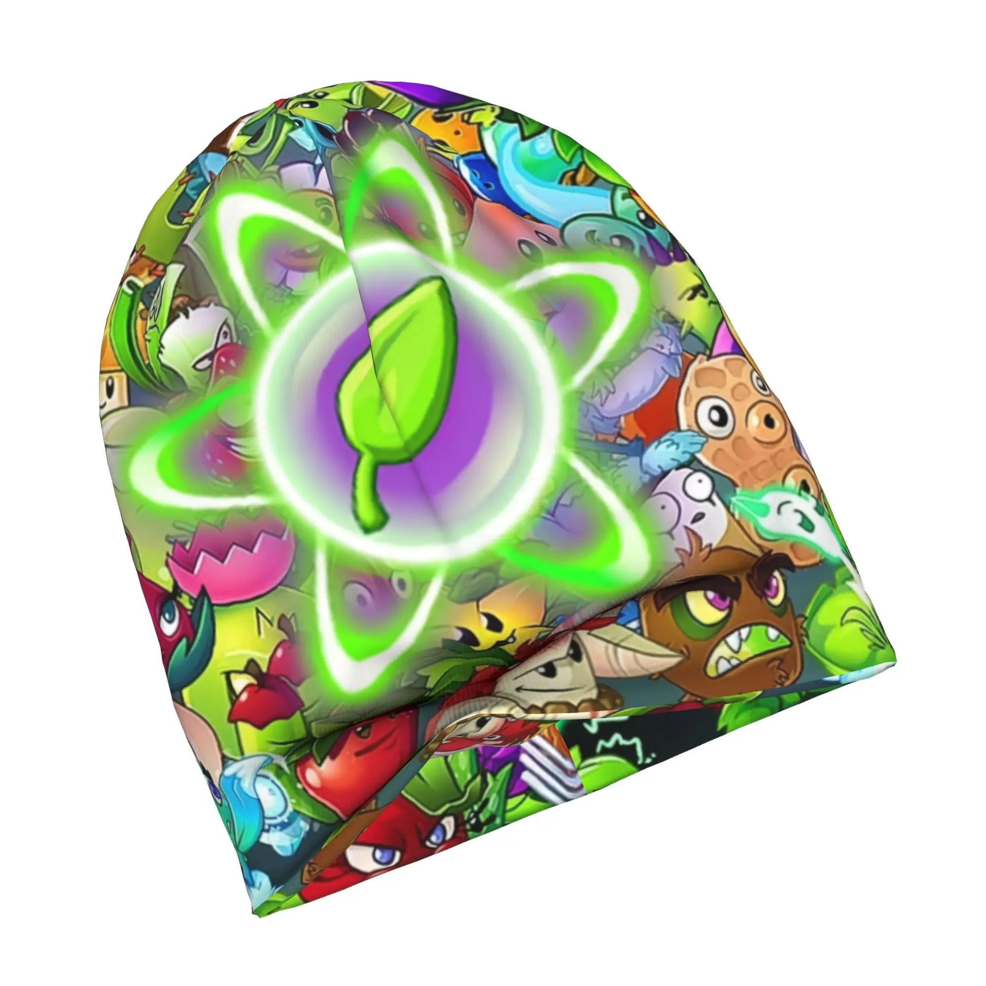 P-Plants vs. Z-Zombies Game Skullies Beanies Caps Men Women Unisex Streetwear Winter Warm Knitting Hat Adult  Bonnet Hats